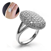 Gorgeous Rhinestone Inlay Rings