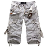 Cargo Shorts Fashion Cotton Knee Length Sweatpants