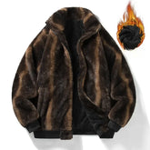 Retro Brown Thicken Warm Coat