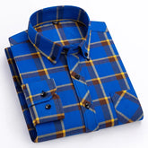 Flannel Plaid Long Sleeve Shirts