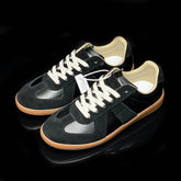 Sneakers unisexe en cuir véritable: chaussures décontractées pour hommes et femmes