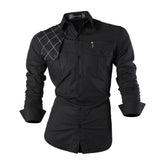 Casual Dress Shirts Fashion Designer Stylish Long Sleeve