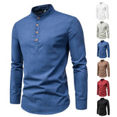 Cotton Long-Sleeved Shirts