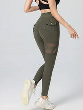 Butt Lift Mesh Pocket Cargo Running Leggings