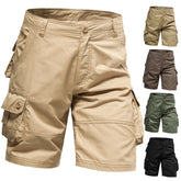 Multi-Pocket Cotton Comfortable Nickel Pants
