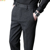 Woolen Pants Thick Trousers Slacks