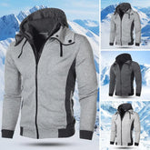 Thicken Zip Up Coats Hooded Jacket