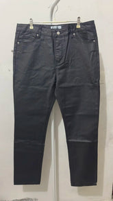 Cotton Tide Niche Wax Denim Pants