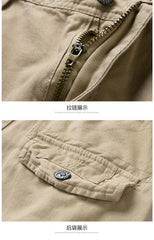 Baggy Multi Pocket Military Cargo Shorts Cotton  Tactical Shorts