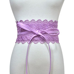 Ceinture en dentelle