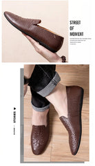 Loafers Soft Leather Flats Shoes