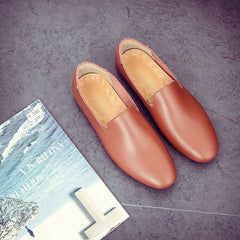 Loafers Soft Leather Flats Shoes