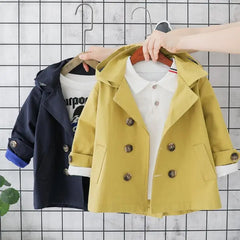 Toddler Boys Knitwear Long-Sleeve Cotton Cardigans