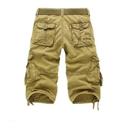 Cargo Shorts Fashion Cotton Knee Length Sweatpants
