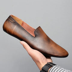 Loafers Soft Leather Flats Shoes