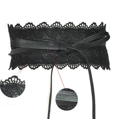 Ceinture en dentelle