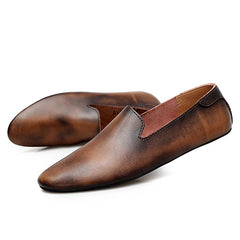 Loafers Soft Leather Flats Shoes