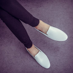 Loafers Soft Leather Flats Shoes