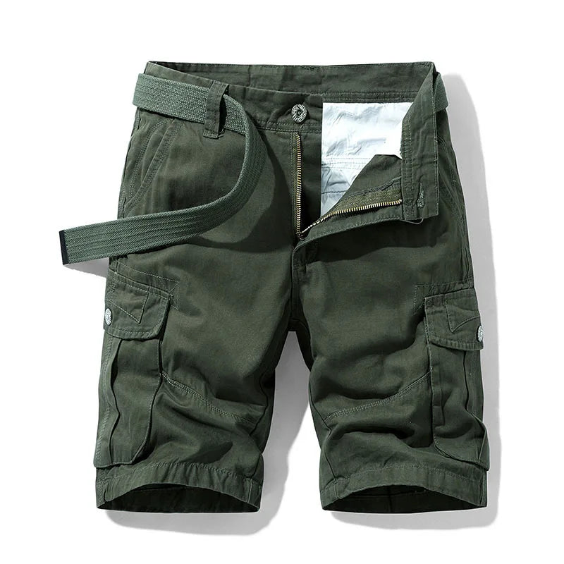 Baggy Multi Pocket Military Cargo Shorts Cotton  Tactical Shorts