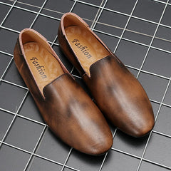 Loafers Soft Leather Flats Shoes