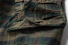Plaid Beach Camouflage Shorts