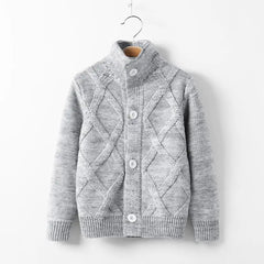 Toddler Boys Knitwear Long-Sleeve Cotton Cardigans
