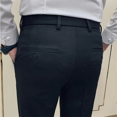 Slim Fit Men Casual Ankle Length Pants S