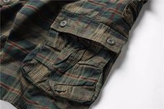 Plaid Beach Camouflage Shorts