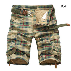 Plaid Beach Camouflage Shorts