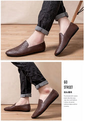 Loafers Soft Leather Flats Shoes