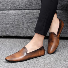 Loafers Soft Leather Flats Shoes