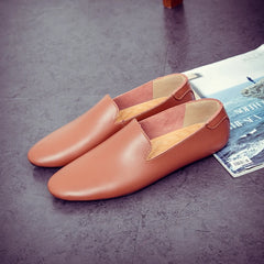 Loafers Soft Leather Flats Shoes