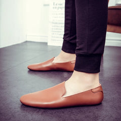 Loafers Soft Leather Flats Shoes