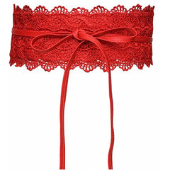 Ceinture en dentelle