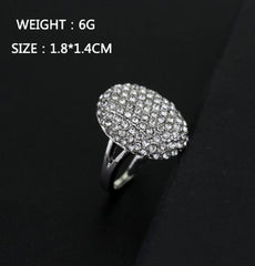Gorgeous Rhinestone Inlay Rings