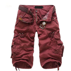 Cargo Shorts Fashion Cotton Knee Length Sweatpants