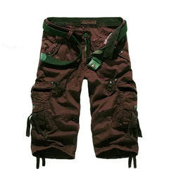 Cargo Shorts Fashion Cotton Knee Length Sweatpants