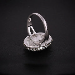 Gorgeous Rhinestone Inlay Rings