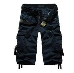 Cargo Shorts Fashion Cotton Knee Length Sweatpants