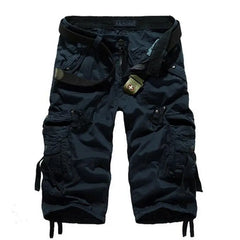 Cargo Shorts Fashion Cotton Knee Length Sweatpants