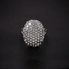 Gorgeous Rhinestone Inlay Rings