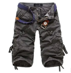 Cargo Shorts Fashion Cotton Knee Length Sweatpants