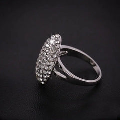 Gorgeous Rhinestone Inlay Rings