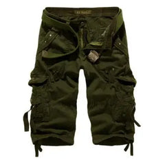 Cargo Shorts Fashion Cotton Knee Length Sweatpants
