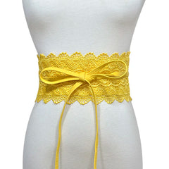 Ceinture en dentelle