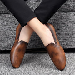 Loafers Soft Leather Flats Shoes