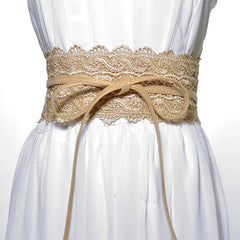 Ceinture en dentelle