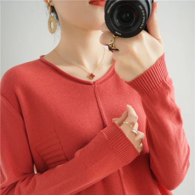 100% Pure Cotton Sweater Knitting