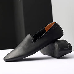 Loafers Soft Leather Flats Shoes