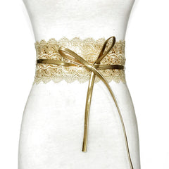 Ceinture en dentelle